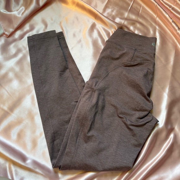 Lululemon soft suedey leggings size 8 twilight rose - Picture 1 of 4